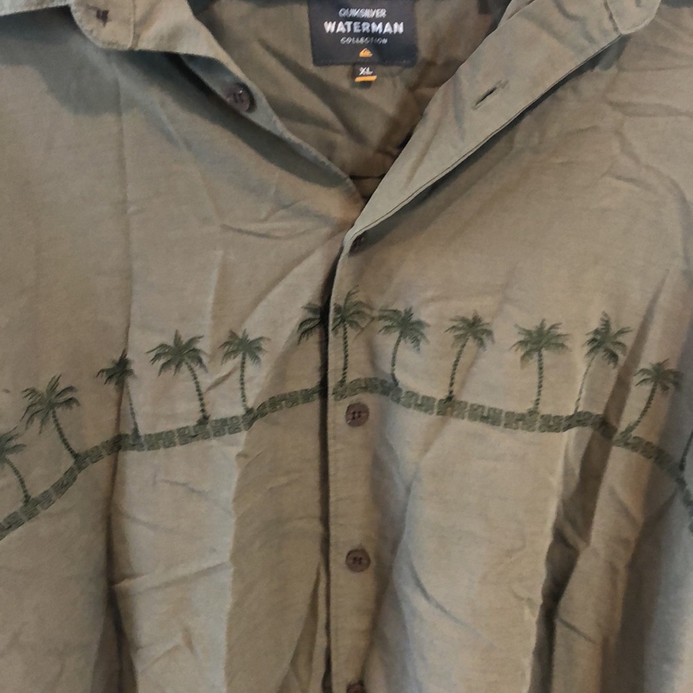 Quicksilver Waterman Extra Large Button Down - image 5